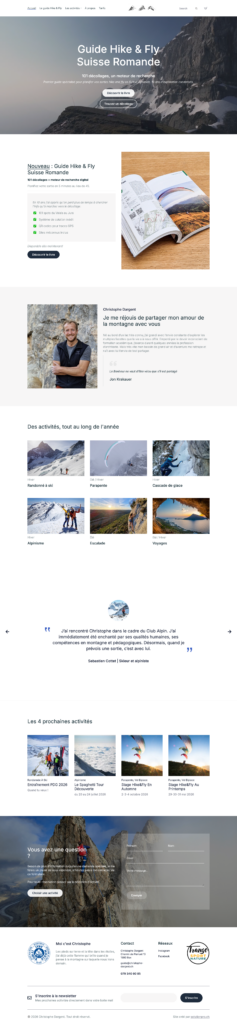 Site hikeandfly.ch